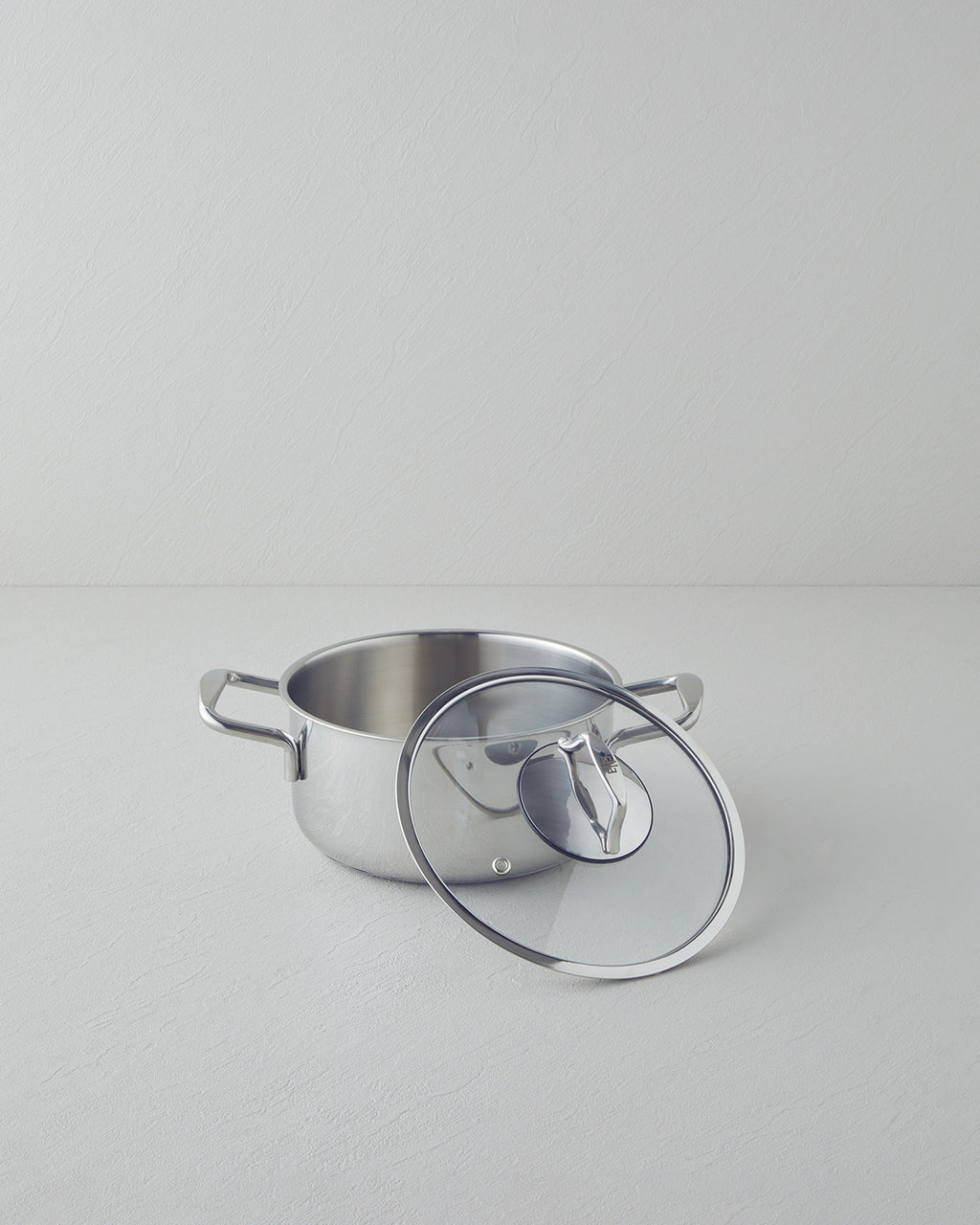 Glow Steel Deep Pot Silver - 20x10 cm (view 2)