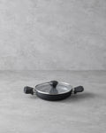 CeraWell with Cover Omelet Pan 20 cm Black