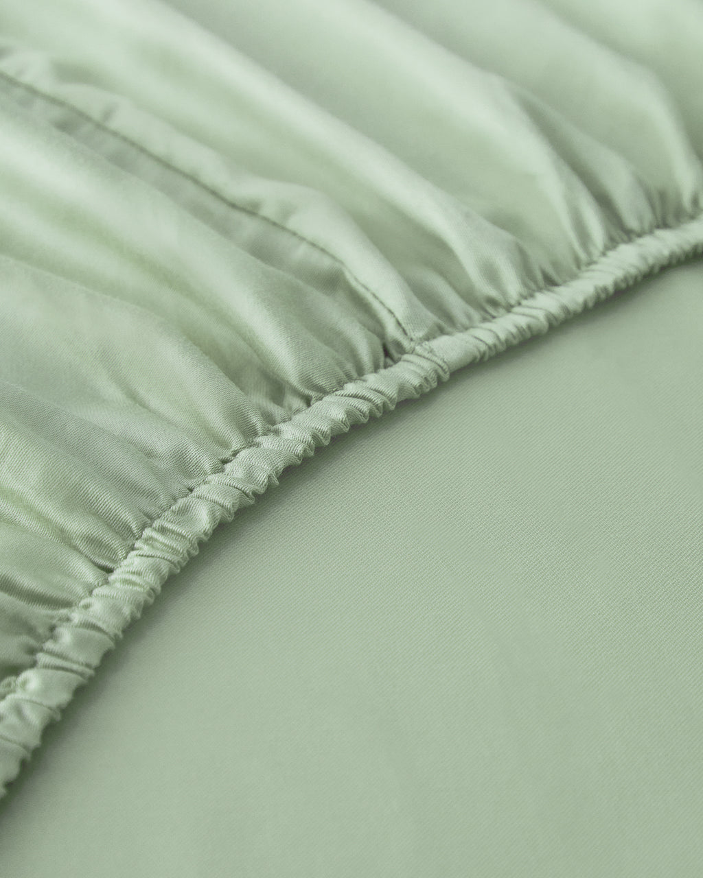 Plain Cotton Fitted Sheet Set Hydrangea - Lavender - Single 100x200 cm (view 7)