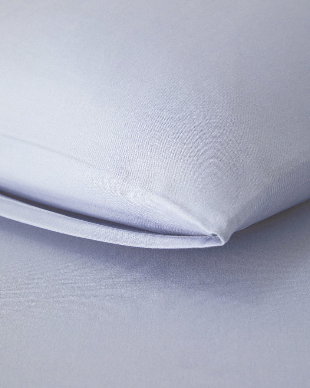 Plain Cotton Fitted Sheet Set Hydrangea (view 22)
