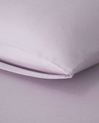 Plain Cotton Fitted Sheet Set Hydrangea (view 34)