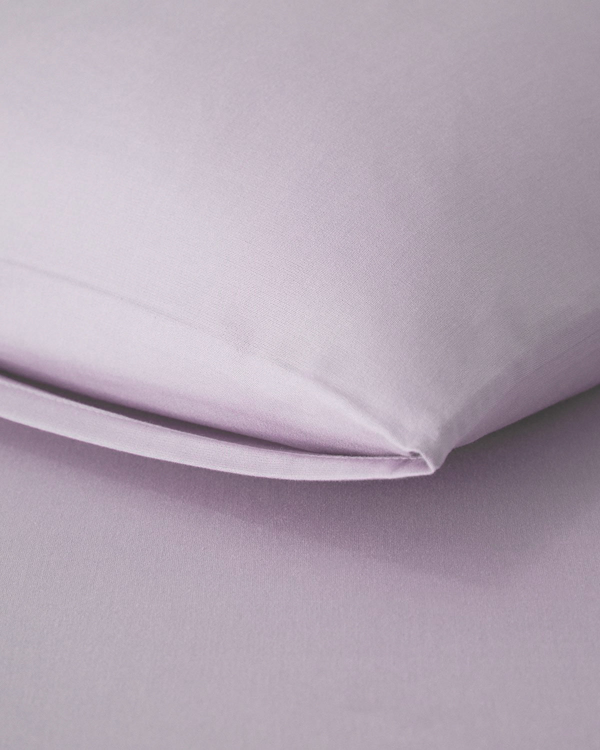Plain Cotton Fitted Sheet Set Hydrangea (view 34)