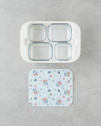 Melamine 4 pcs Breakfast Container 30x21 cm Colored (view 4)