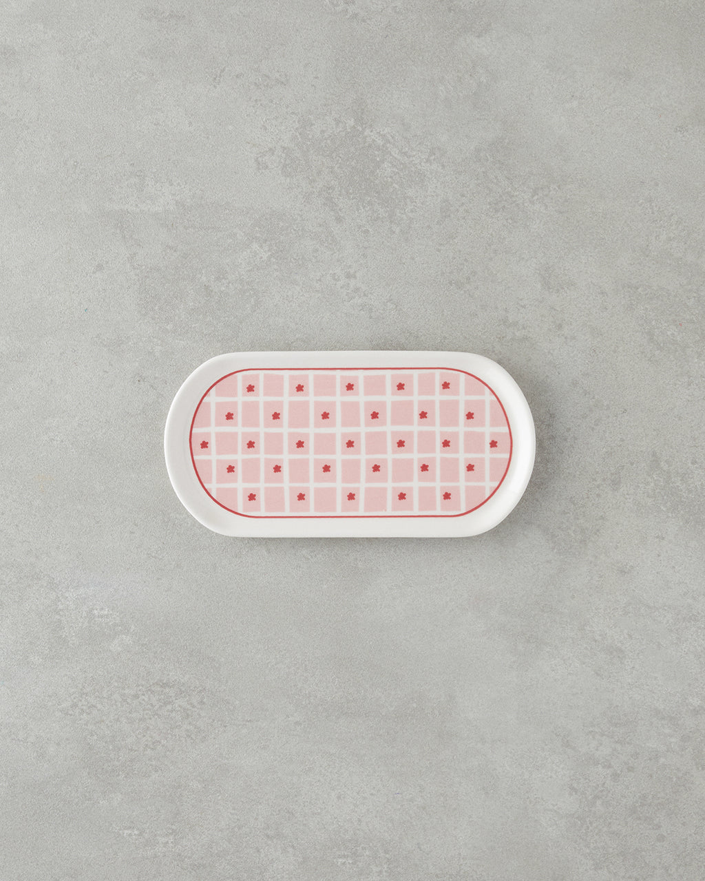 Splash Ceramic Breakfast Set 10 Pieces 4 Servings Red - Pink (view 5)