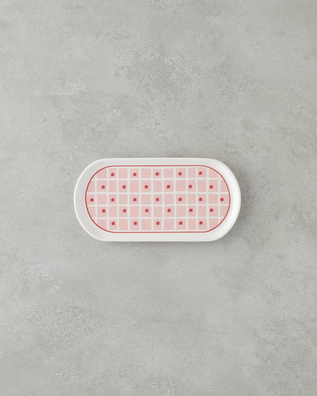 Splash Ceramic Breakfast Set 10 Pieces 4 Servings Red - Pink (view 5)