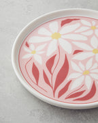 Splash Ceramic Breakfast Set 10 Pieces 4 Servings Red - Pink (view 7)