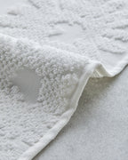 Flower Touch Cotton Jacquard Face Towel 50x80 cm - Purple (view 2)