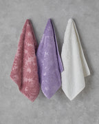 Flower Touch Cotton Jacquard Face Towel 50x80 cm (view 6)