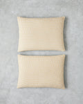 Petit Check Cotton 2 pcs Pillowcase 50x70 cm - Yellow - Green