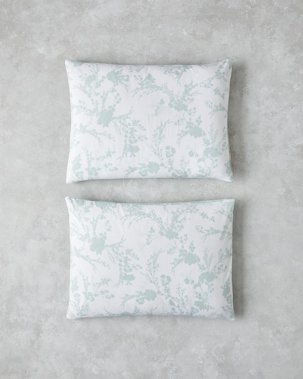 Cool Garden Cotton 2 pcs Pillowcase 50x70 cm Green (view 3)