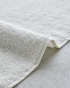 Rossy Cotton Embossing Embroidered Face Towel 50x80 cm Ecru (view 2)