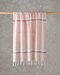 Bony Regenerated Striped Bath Wrap 90x150 cm Blue - Orange