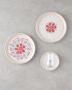 Lily Ceramic Cake Set 18 Pieces, 6 Servings Colored (view 2)