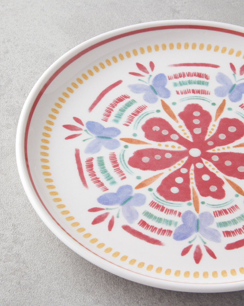 Lily Ceramic Cake Set 18 Pieces, 6 Servings Colored (view 5)