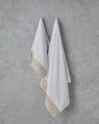 Linda Cotton Embroidered Face Towel 50x90 cm White (view 3)