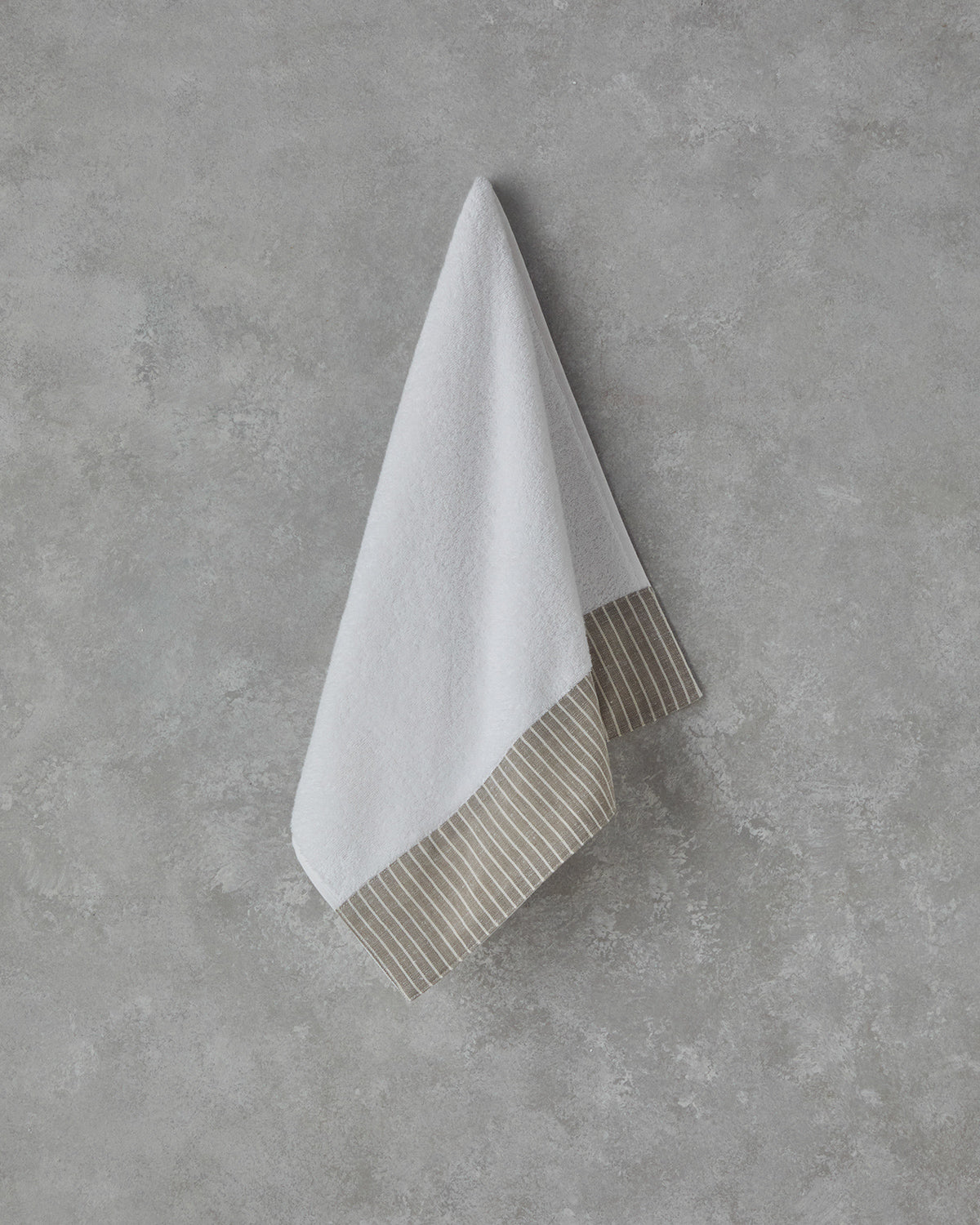 Cotton Face Towel 50x90 cm White