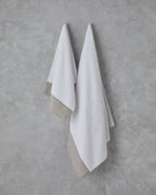 Cotton Face Towel 50x90 cm White (view 3)