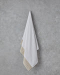 Linda Cotton Embroidered Bath Towel 90x150 cm White