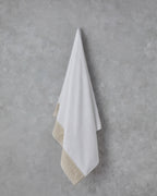 Linda Cotton Embroidered Bath Towel 90x150 cm White