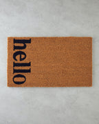 Happy Home Doormat 35x60 cm Natural