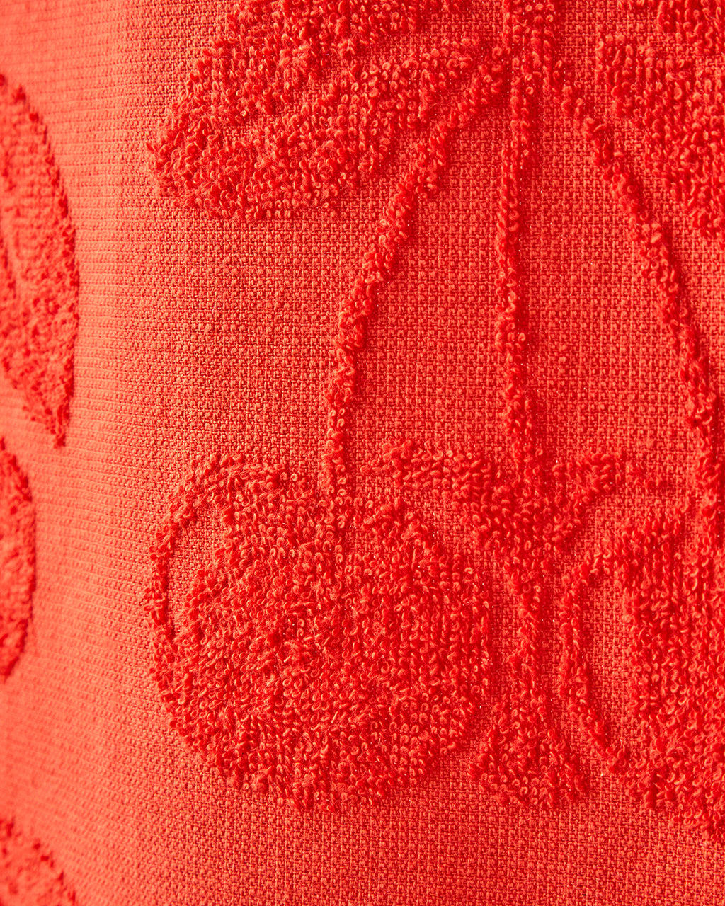 Sweet Cherry Cotton Beach Towel 70x140 cm Coral (view 3)