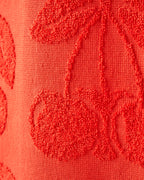 Sweet Cherry Cotton Beach Towel 70x140 cm Coral (view 3)