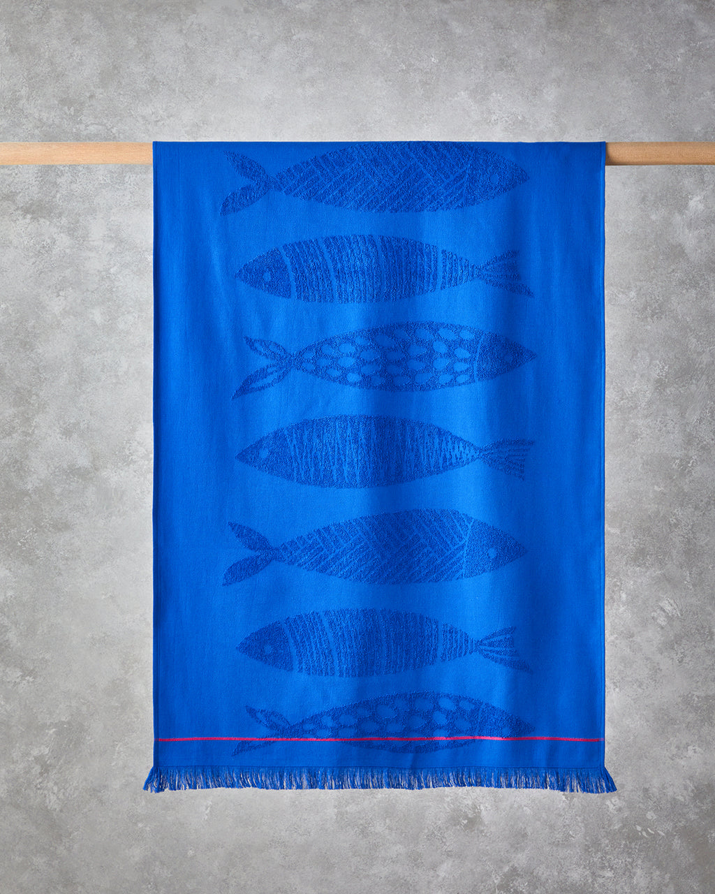 Aquatic Fish Cotton Beach Towel 70x140 cm