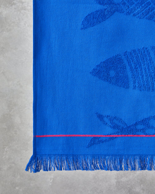 Aquatic Fish Cotton Beach Towel 70x140 cm (view 2)