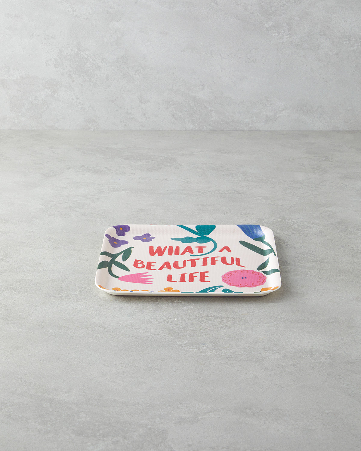 Rosy Life Melamine 2 pcs Tray 33-24 cm Colored (view 3)