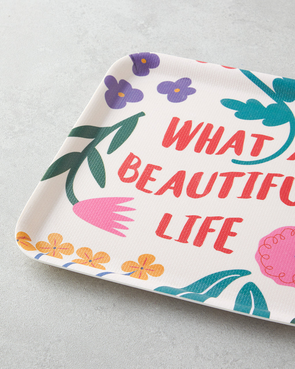 Rosy Life Melamine 2 pcs Tray 33-24 cm Colored (view 4)