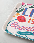 Rosy Life Melamine 2 pcs Tray 33-24 cm Colored (view 5)