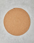 Juliet Round Decorative Jute Rug 90 cm Natural