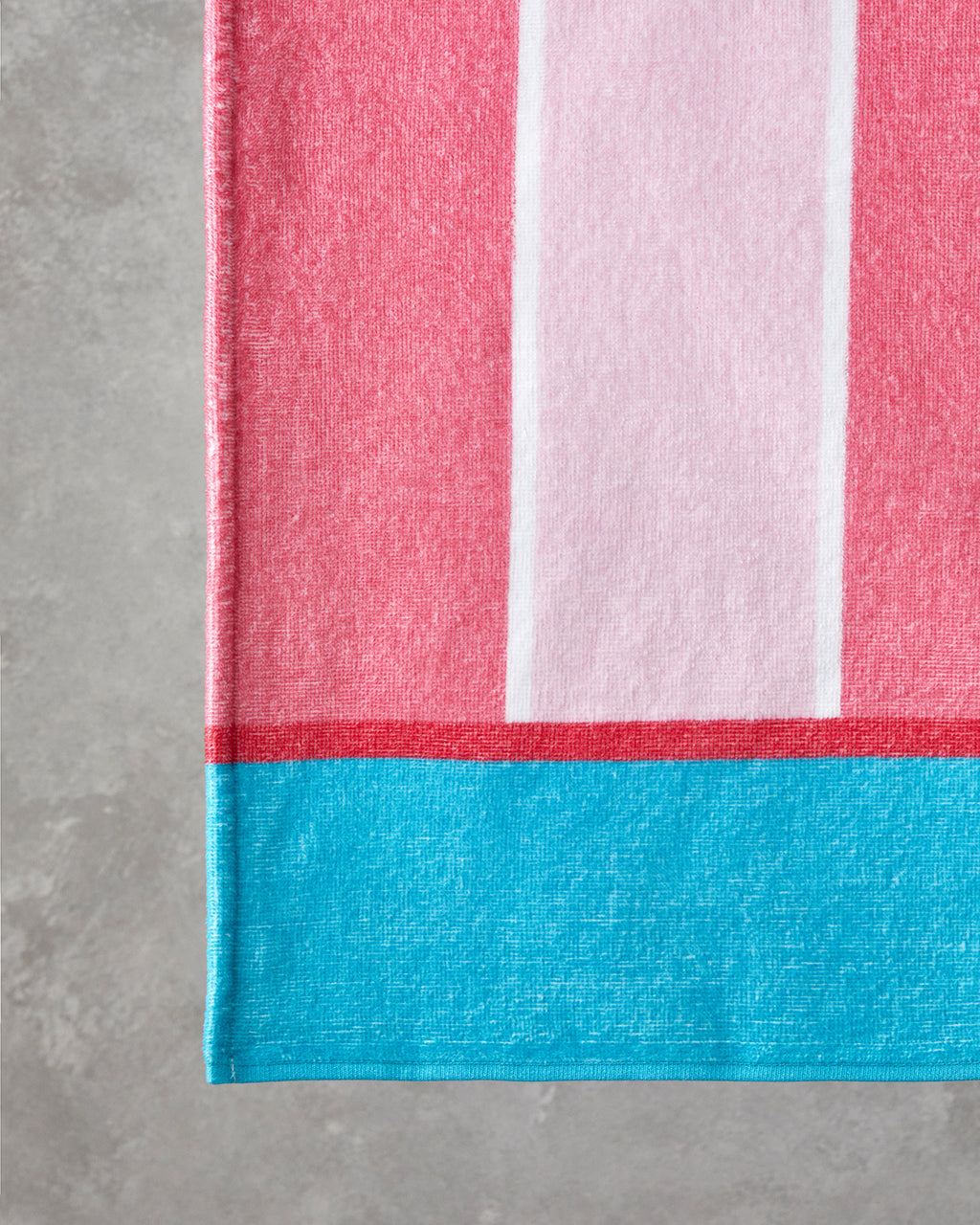 Cotton Printed Beach Towel 90x150 cm Pink (view 2)