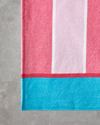 Cotton Printed Beach Towel 90x150 cm Pink (view 2)