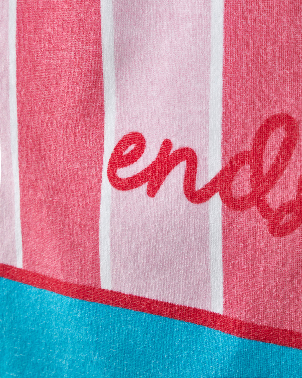 Cotton Printed Beach Towel 90x150 cm Pink (view 3)