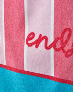 Cotton Printed Beach Towel 90x150 cm Pink (view 3)