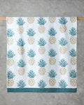 Cotton Beach Towel 90x150 cm Ecru - Yellow