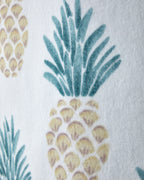 Cotton Beach Towel 90x150 cm Ecru - Yellow (view 3)