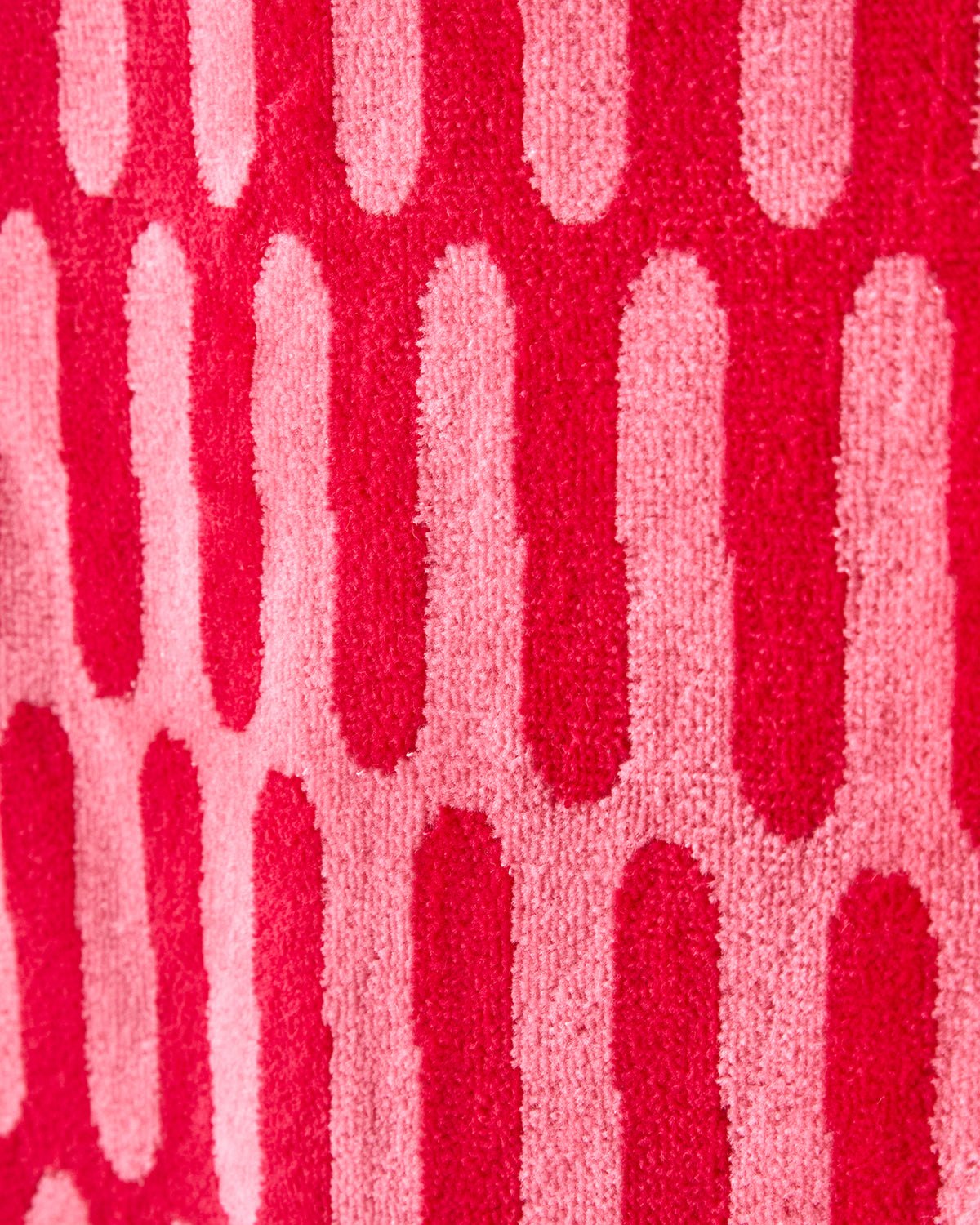 Color Pop Cotton with Dyed Thread Beach Towel 90x150 cm Pink (view 3)