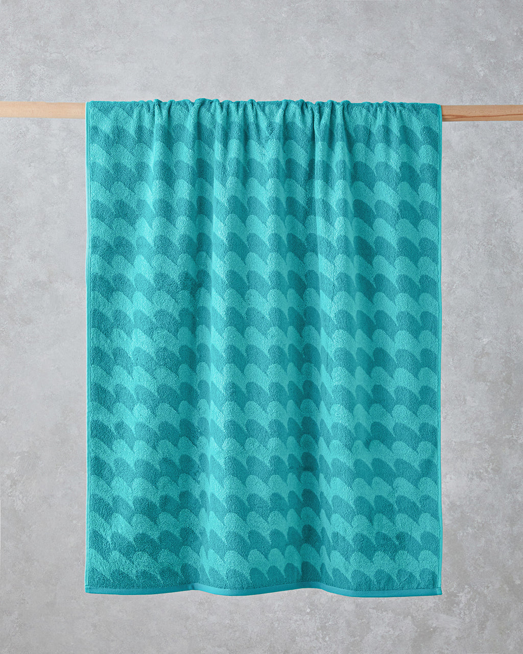 Cotton with Dyed Thread Beach Towel 90x150 cm Green