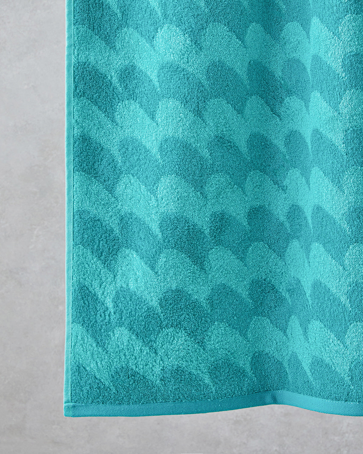 Cotton with Dyed Thread Beach Towel 90x150 cm Green (view 2)