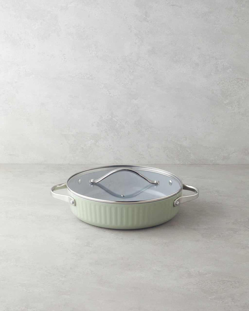 Berlin Flat Pot Green (view 7)