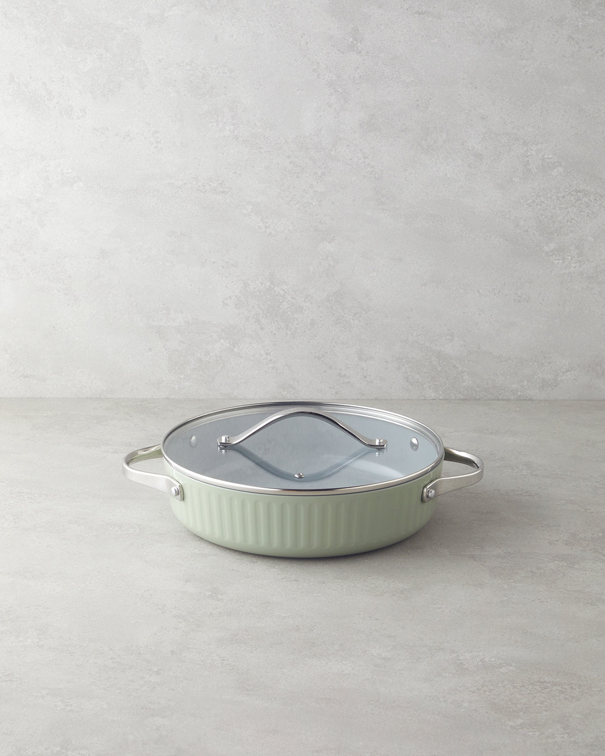 Berlin Flat Pot Green (view 7)