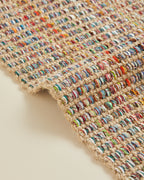 Leona Decorative Jute Rug 80x150 cm Multicolor (view 3)