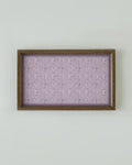 Aland Decorative Tray 16x26 cm Red