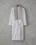 Leon Cotton Bathrobe L-XL White