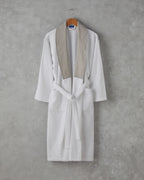 Leon Cotton Bathrobe L-XL White