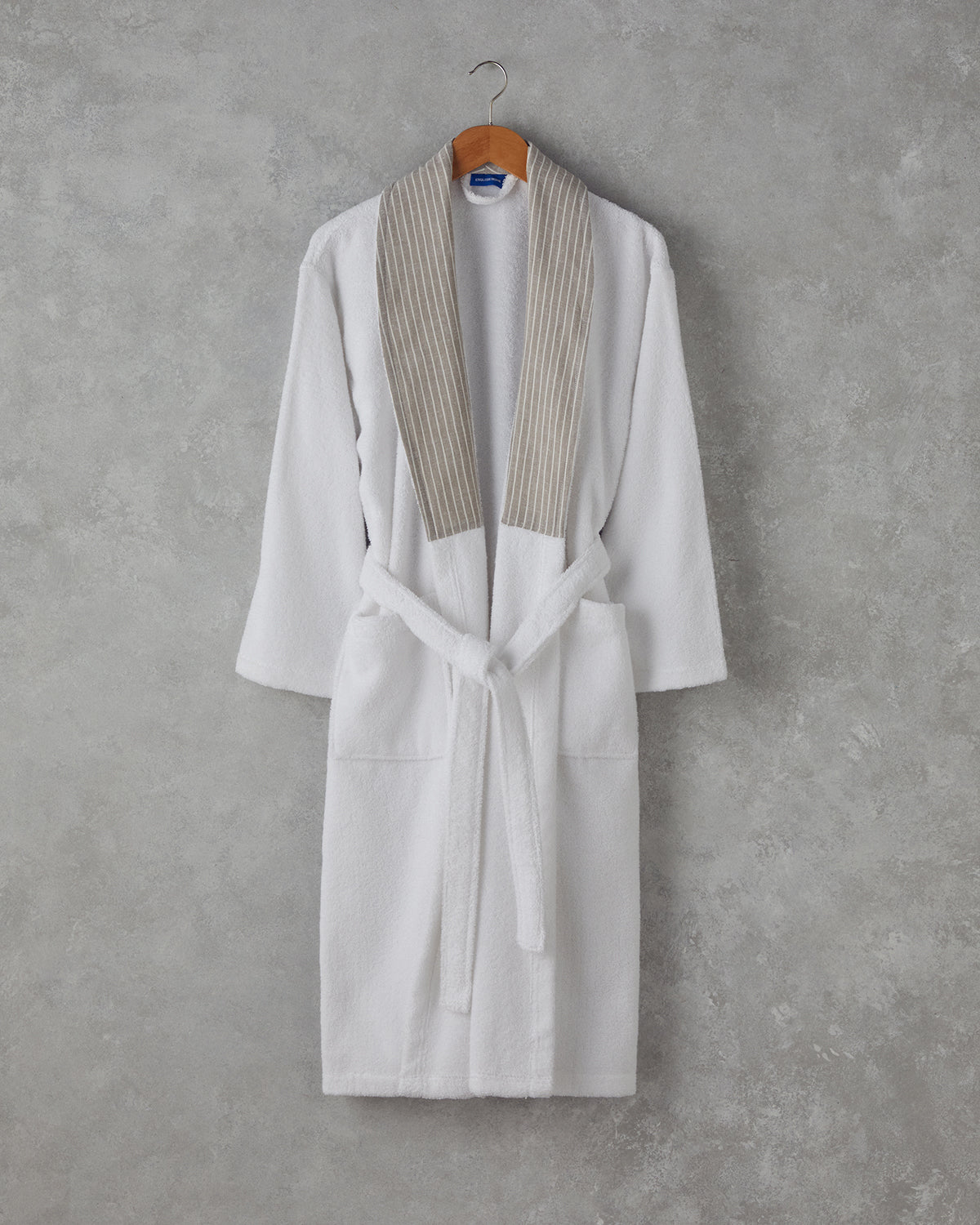 Leon Cotton Bathrobe L-XL White
