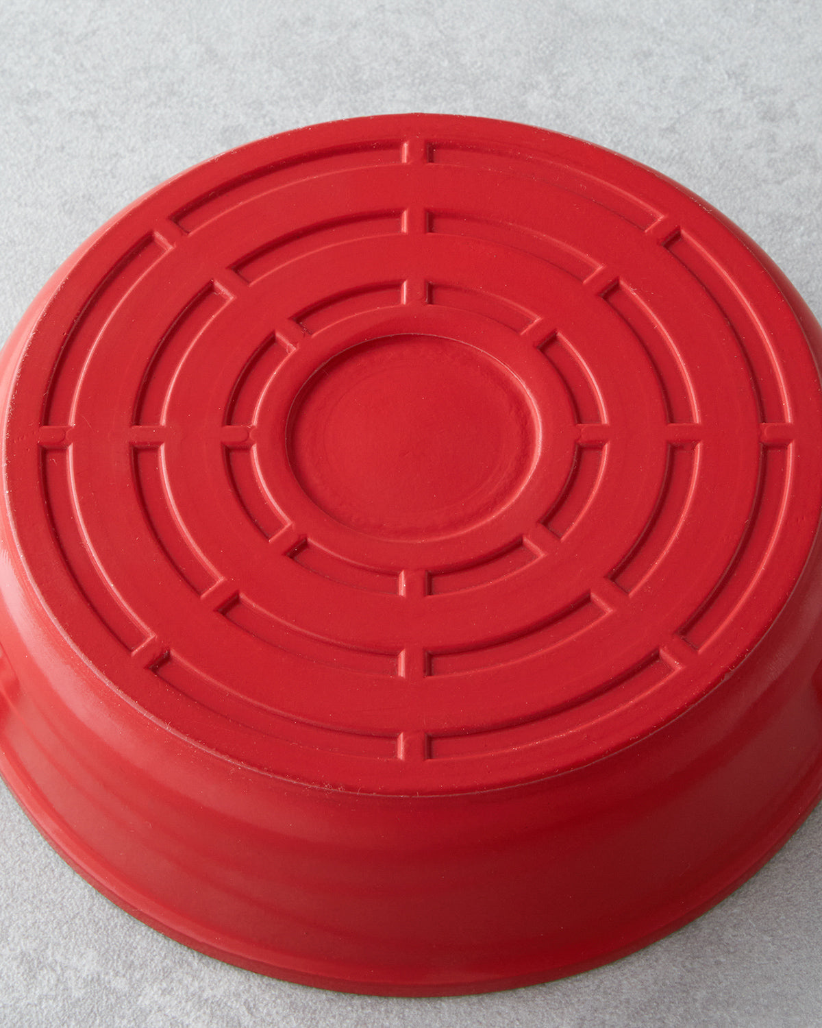 Cast Aluminum Mini Pot Set 14x14x14 cm Red - Black (view 6)