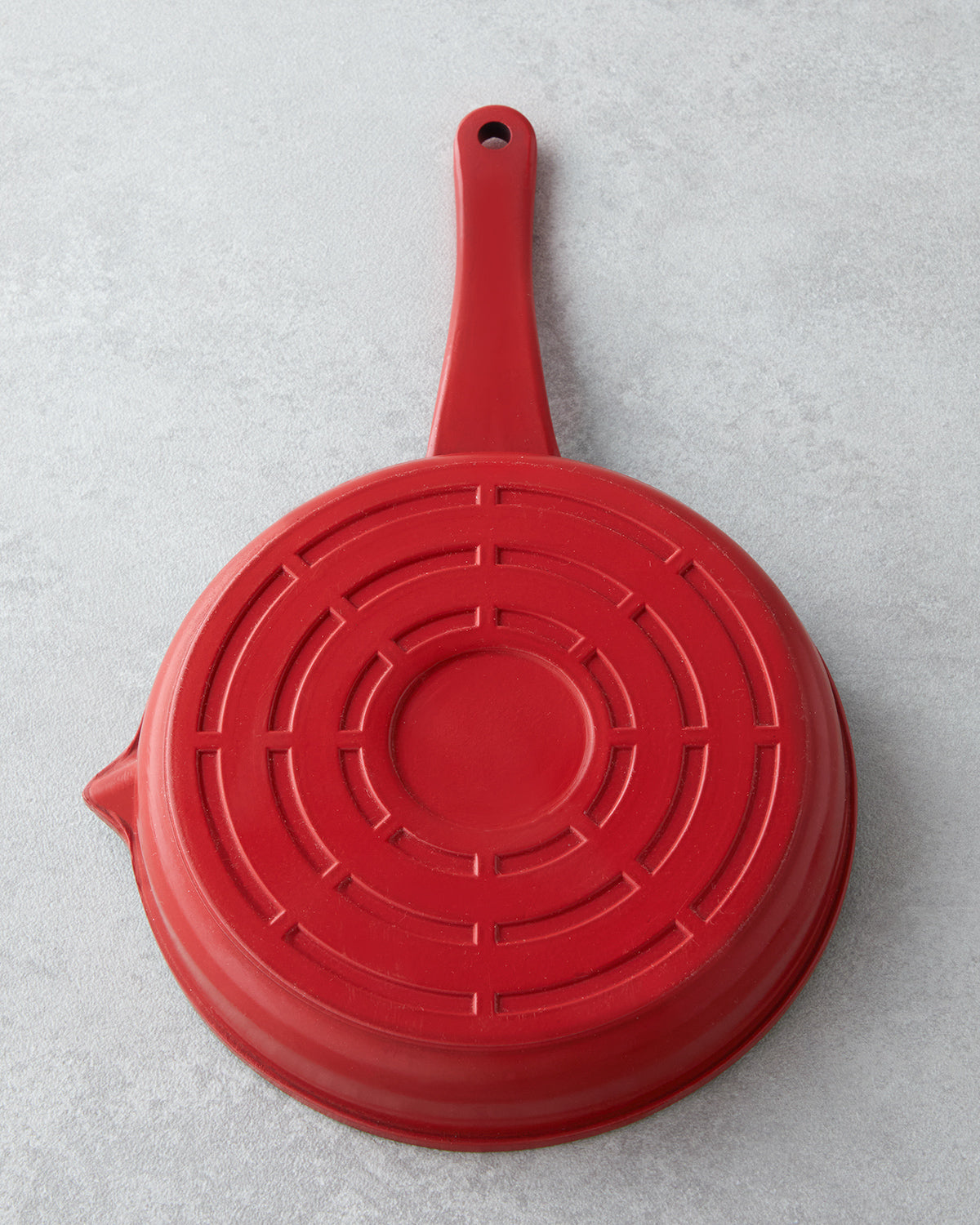Cast Aluminum Mini Pot Set 14x14x14 cm Red - Black (view 9)